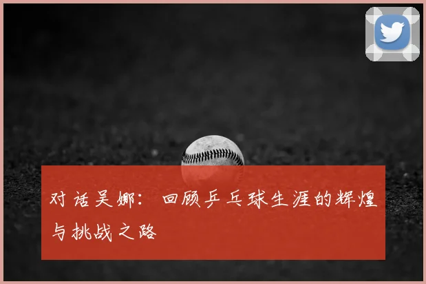 对话吴娜：回顾乒乓球生涯的辉煌与挑战之路