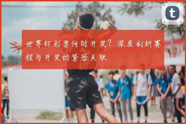 世界杯彩票何时开奖？深度剖析赛程与开奖的紧密关联