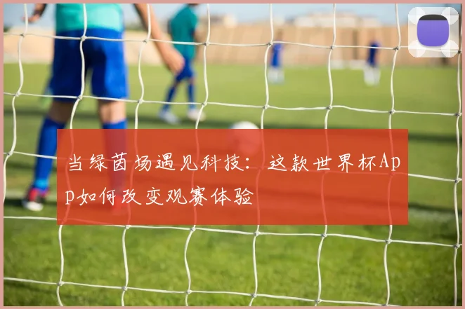 当绿茵场遇见科技：这款世界杯App如何改变观赛体验