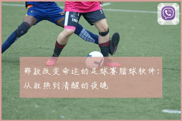 那款改变命运的足球赛赌球软件：从狂热到清醒的夜晚